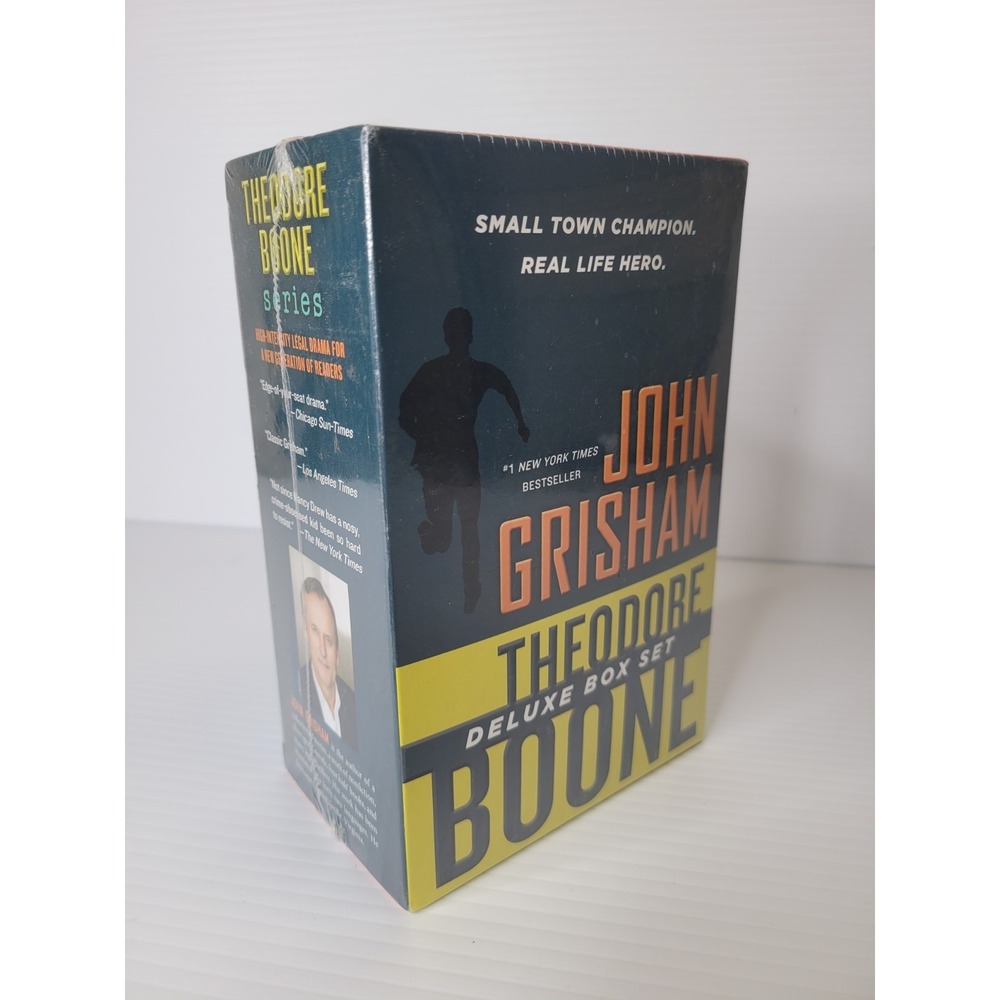 John Grisham‎ Theodore Boone Deluxe Box Set Books 1-4 New & SEALED